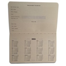 Bokkalender A6 Avtagbart bidrag 2026 Veckovis DROPS Office