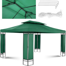 Have Pavilion Gazebo Folding telt 3 x 4 x 2,6 m grøn