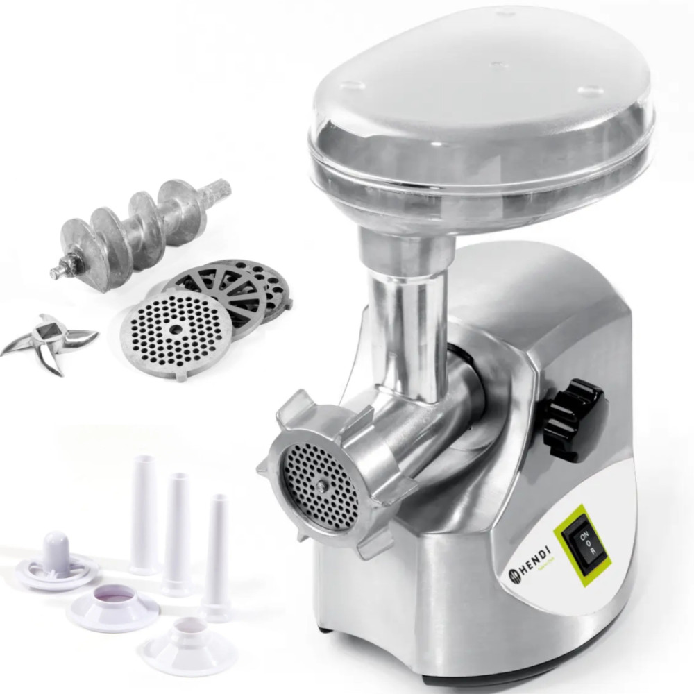 Moedor de carne de lobo modelo 198 400W - Hendi 210864
