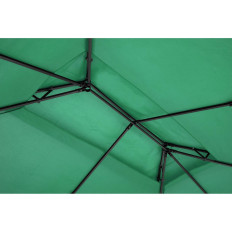 Tuinpaviljoen gazebo vouwt tent 3 x 4 x 2,6 m groen