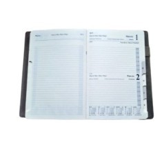 Boek kalender dicht bij A5 Verwijderbare bijdrage 2026 Daily DROPS OFFICE