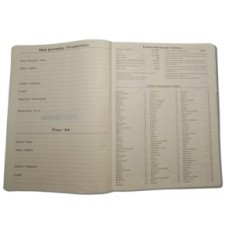 Prenota un calendario vicino al contributo rimovibile A4 2026 Gocce d'ufficio quotidiano