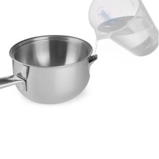 Rondelis ar ūdens gadu tērauds 1 L 300 x 165 x 95 mm - Hendi 833032