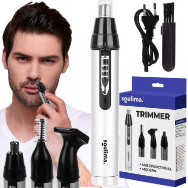 Nose, ear and beard trimmer