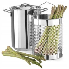 Potte för sparrispasta med insatskåpa XL 5.5 L - Hendi 833100