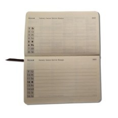 Bokkalender A6 Avtagbart bidrag 2026 Veckovis DROPS Office