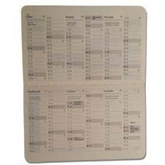 Book calendar A6 removable contribution 2026 weekly DROPS Office