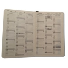 Knjiga Kalendar u blizini A6 Uklonjiva kaseta 2026 dnevni kapi