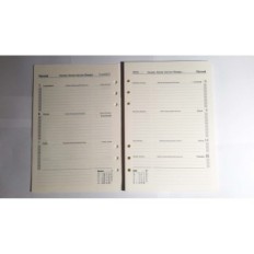 Organizator Cambridge 08 23,5 x 17.5 Črni odstranljiv Prispevek 2026 Kapdel Urad