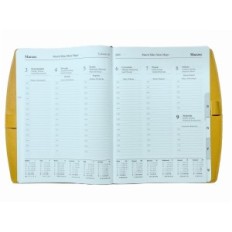 Knjiga Kalendar A4 Prijenosljiv doprinos 2026 Tjedni kapljica Ured