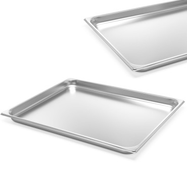 GN 2/1 Container Profi γραμμή ανοξείδωτο χάλυβα 20 mm - Hendi 801154