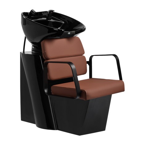 Unité de lavage de cheveux Gabbiano Porto chocolat noir