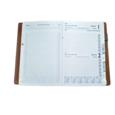 Knjiga Kalendar u blizini doprinosa za uklanjanje A5 2026 Dnevne kapi