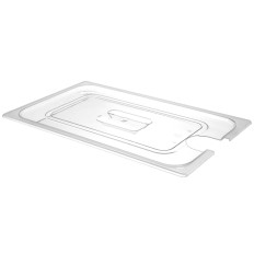 Couvercle en polycarbonate avec découpe pour Sous-Vide pour conteneurs GN 1/1 - Hendi 864203