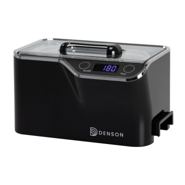 DENSON ACDS-100 ultrahangos tisztító 0,6 L 50W fekete — elölnézet