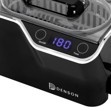 DENSON ACDS-100 ultrazvučni čistač 0,6 L 50W crni — detaljni prikaz upravljača
