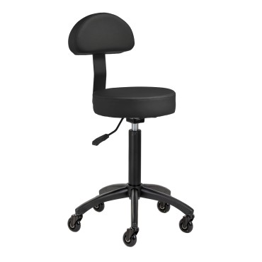 Tabouret de coiffure Gabbiano D026 noir