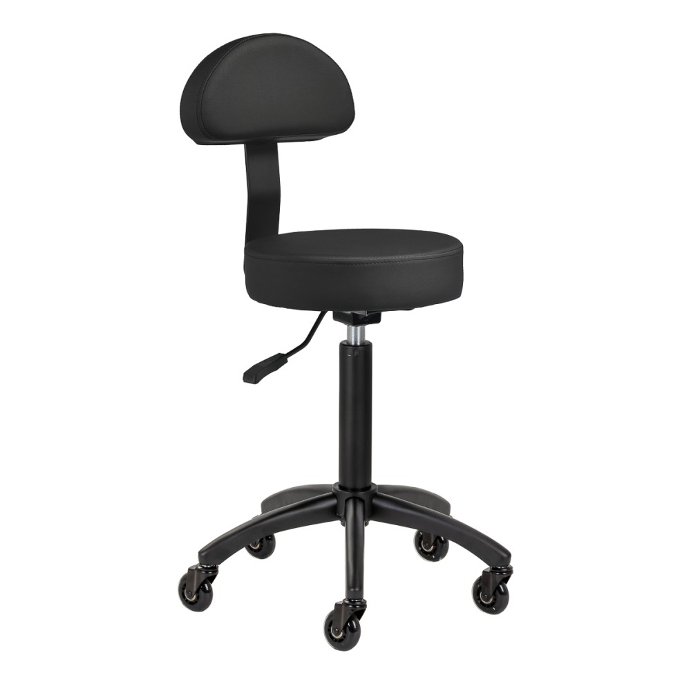 Banco de cabeleireiro Gabbiano D026 preto