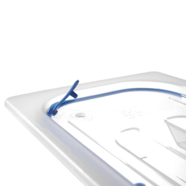Tampa com gaxeta de silicone para recipientes GN 1/6 - Hendi 881842
