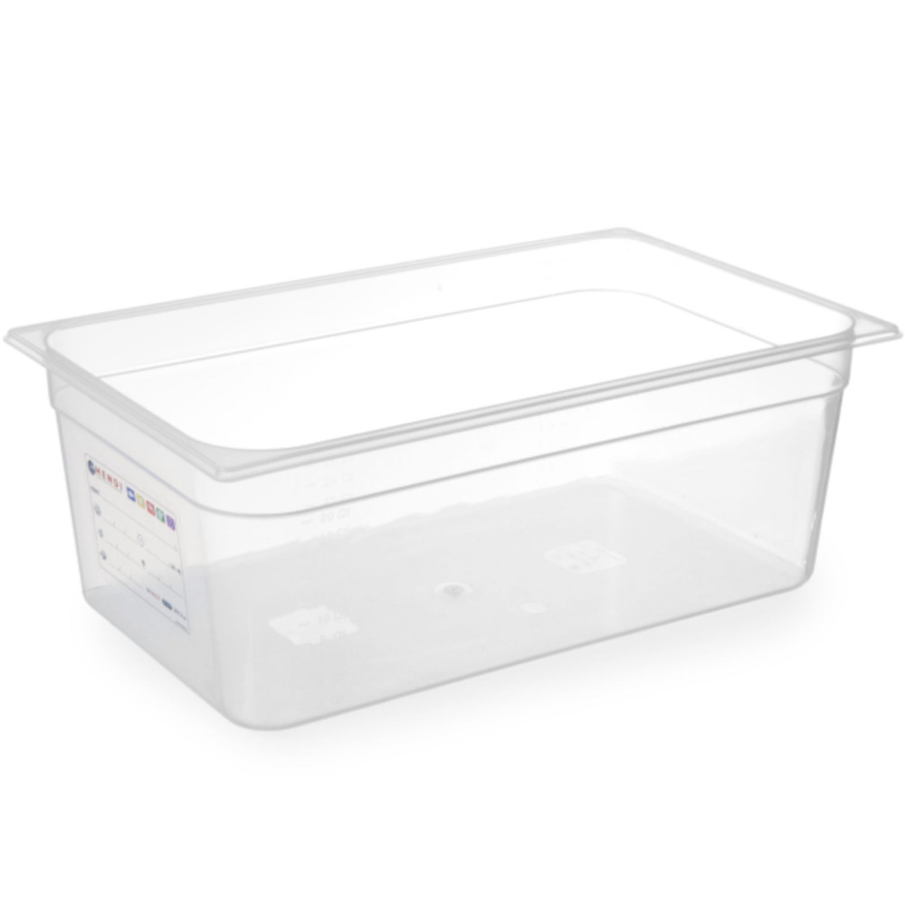 HACCP Polypropyleenisäiliö Gn 1/1 65 mm - Hendi 880036
