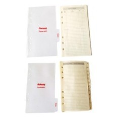 Boek Kalender Binder Close-up B6 Collection Tunis TN Oranje Verwijderbare Bijdrage 2026 DROPS OFFICE