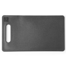 Universele snijplank met hendel van 250 x 150 mm - zwart - Hendi 826478