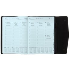 Contributo rimovibile del calendario del calendario A4 2026 Ufficio dei gocce settimanali