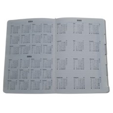 Book Kalender lähedal A5 Eemaldatavat kassett 2026 Daily DROPS Office Panther