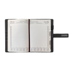 Notebook Notepad A5 Verwijderbare Cartridge 2026 180 Kaarten Kratek Drops Office