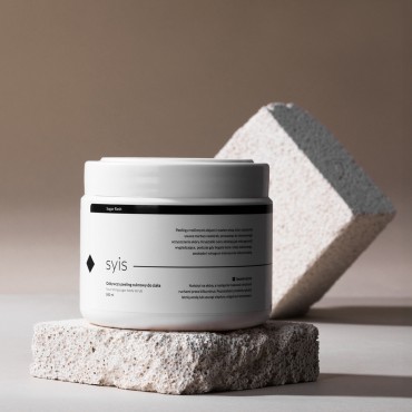 Syis Sugar Rash – scrub corpo zuccherino nutriente 500 ml — vista frontale