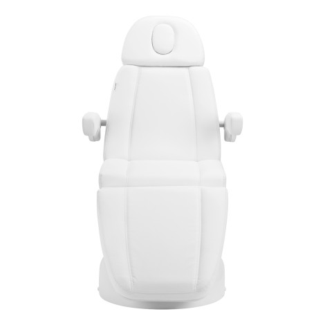 Kosmetikstol Azzurro Lux 3 motorer hvid med varme — forfra