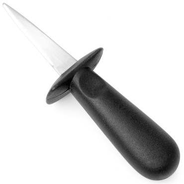 Couteau à huîtres simple en acier inoxydable longueur 160 mm - Hendi 781920