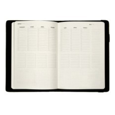 Calendrier du livre Business Planner Scheduler Notebook A5 Contribution amovible