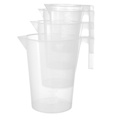 Köksmått kanna med en scoop av polypropen. Botten på 0,5 l - Hendi 567814