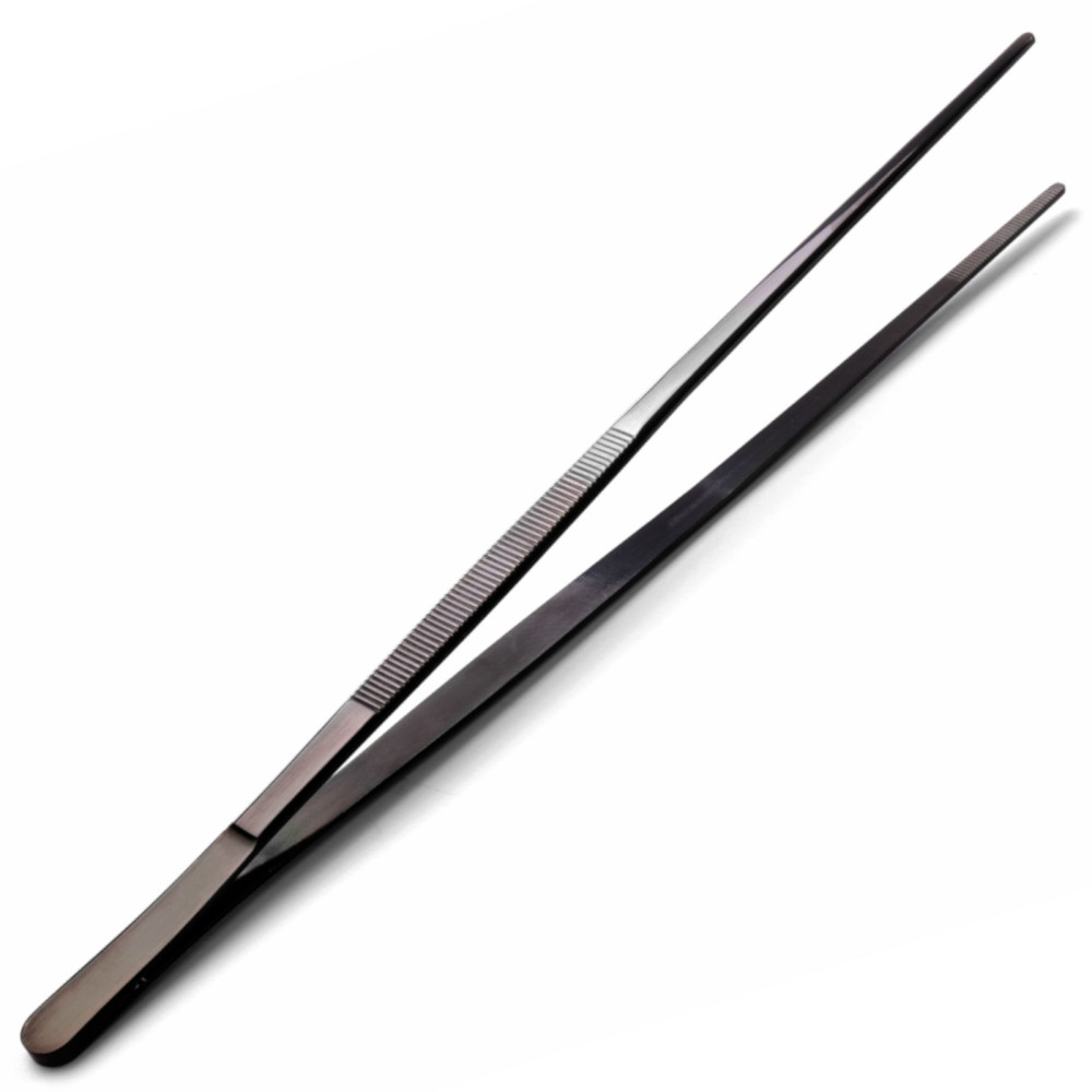 Tweezers Universal Kuchyňa Nerezová oceľ Potiahnutá dĺžka 300 mm - Hendi 680131
