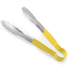 Pinzas para servir platos HACCP 300 mm amarillo - Hendi 171790
