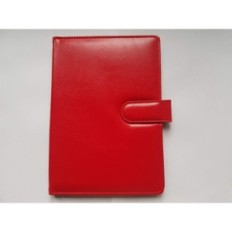 Grāmatu kalendārs A5, Collection 45b Red Drops Office 2026