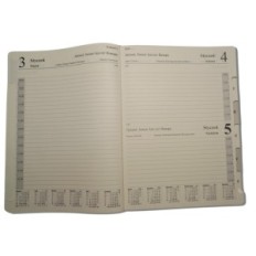 Knjiga Kalendar U blizini A4, Cambridge Collection Blue Callowable Cartridge 2026 Dnevno kapljice Ured