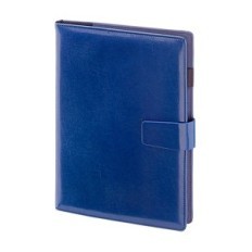 Notebook Notepad A5 blue, removable contribution 2026 180 cards Kratek Drops Office
