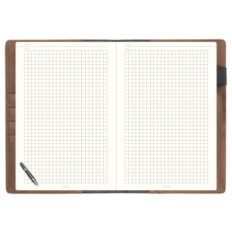 Nešiojamojo kompiuterio notepad arti A5 kolekcijos CBZ Burgund, nuimamas kasetė 2026 180 kortelių KrateK lašų biuras