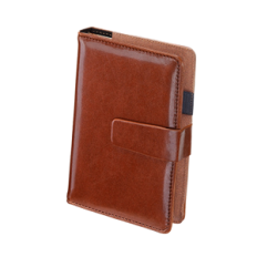 Notebook Notepad A6 Siirrettävä patruuna 2026 100 Cards Grille Drops Office