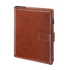 Notebook Notebook A4 20 x 27cm Cambridge Collection CBZ Dark Bronze Avtagbar patron 100 Sparts Proths Office