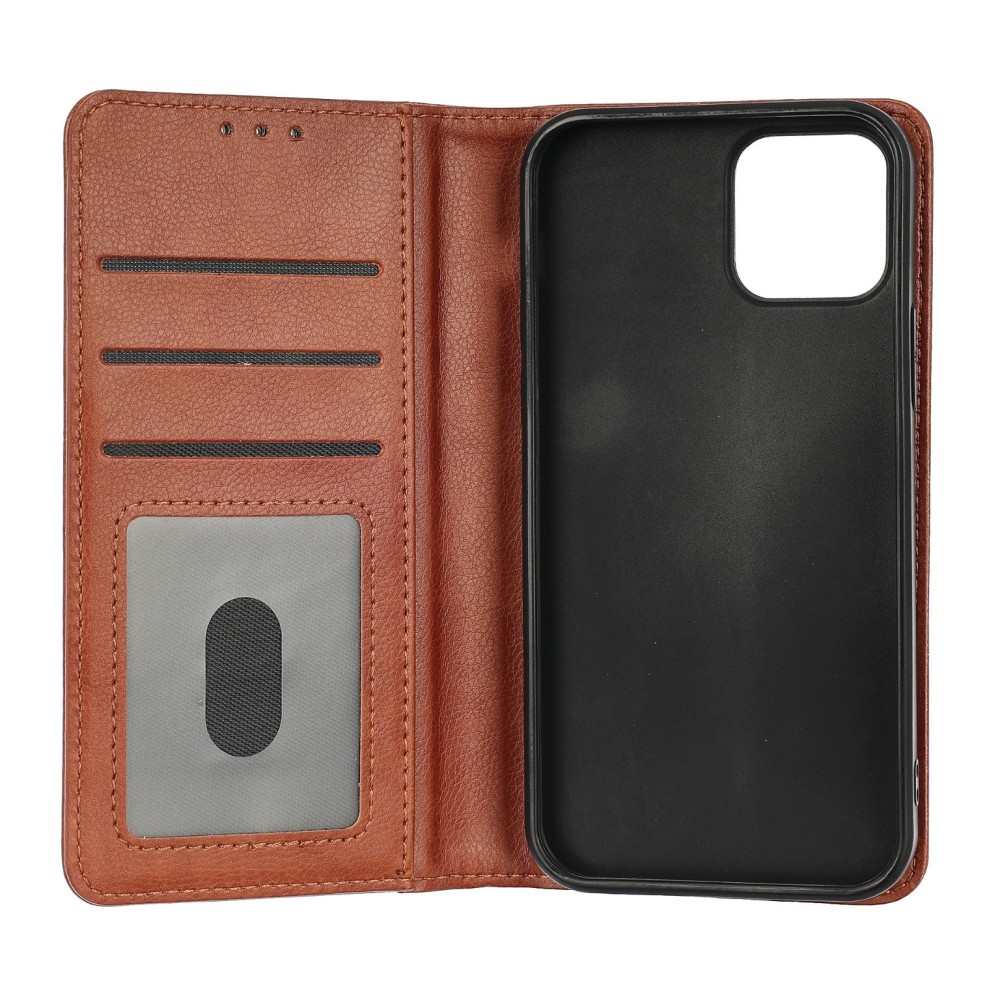 Case voor iPhone 12 W395 Bruin