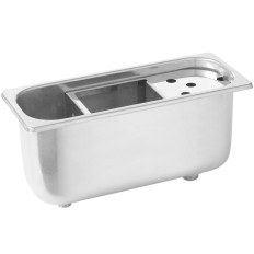 Laveuse pour cuillères à glace Kitchen Line 270 x 111 x 115 mm - Hendi 802007