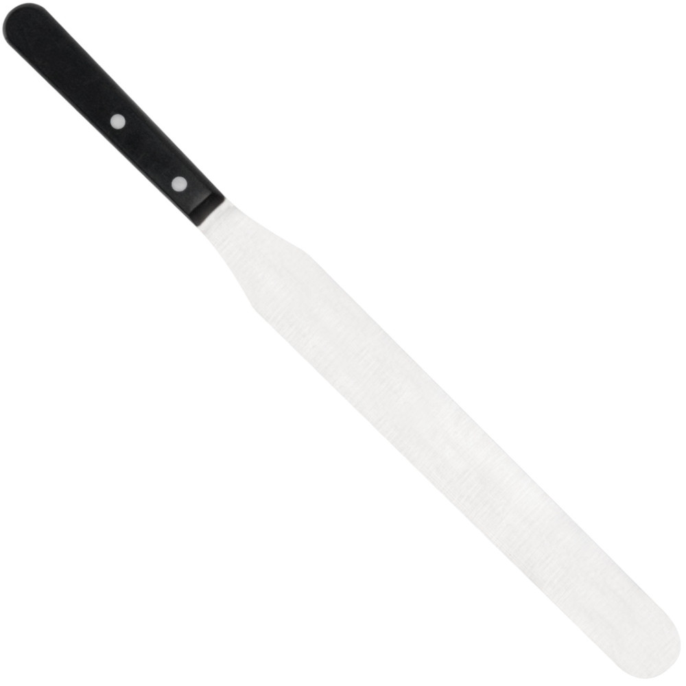 Spatel platt spatel platt för smörjning creme 300 mm tårta - Hendi 840931