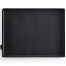 Silikonska pekača Mat Neverjena 400 x 300 mm Črna - Hendi 677018