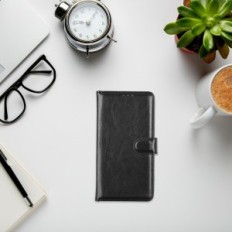 Etui do Samsung Galaxy S21FE W396 CZARNY