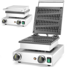 Wofrownica Lolly per waffle su un bastone per 4 waffle - Hendi 212165