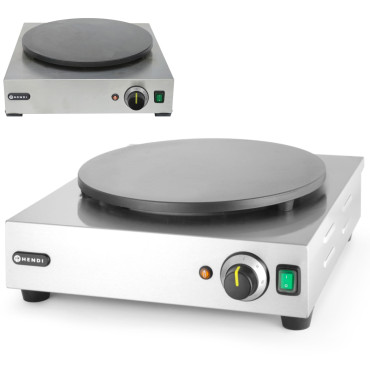 Rund elektrisk pannkaka 40 cm 3000 i - Hendi 212028
