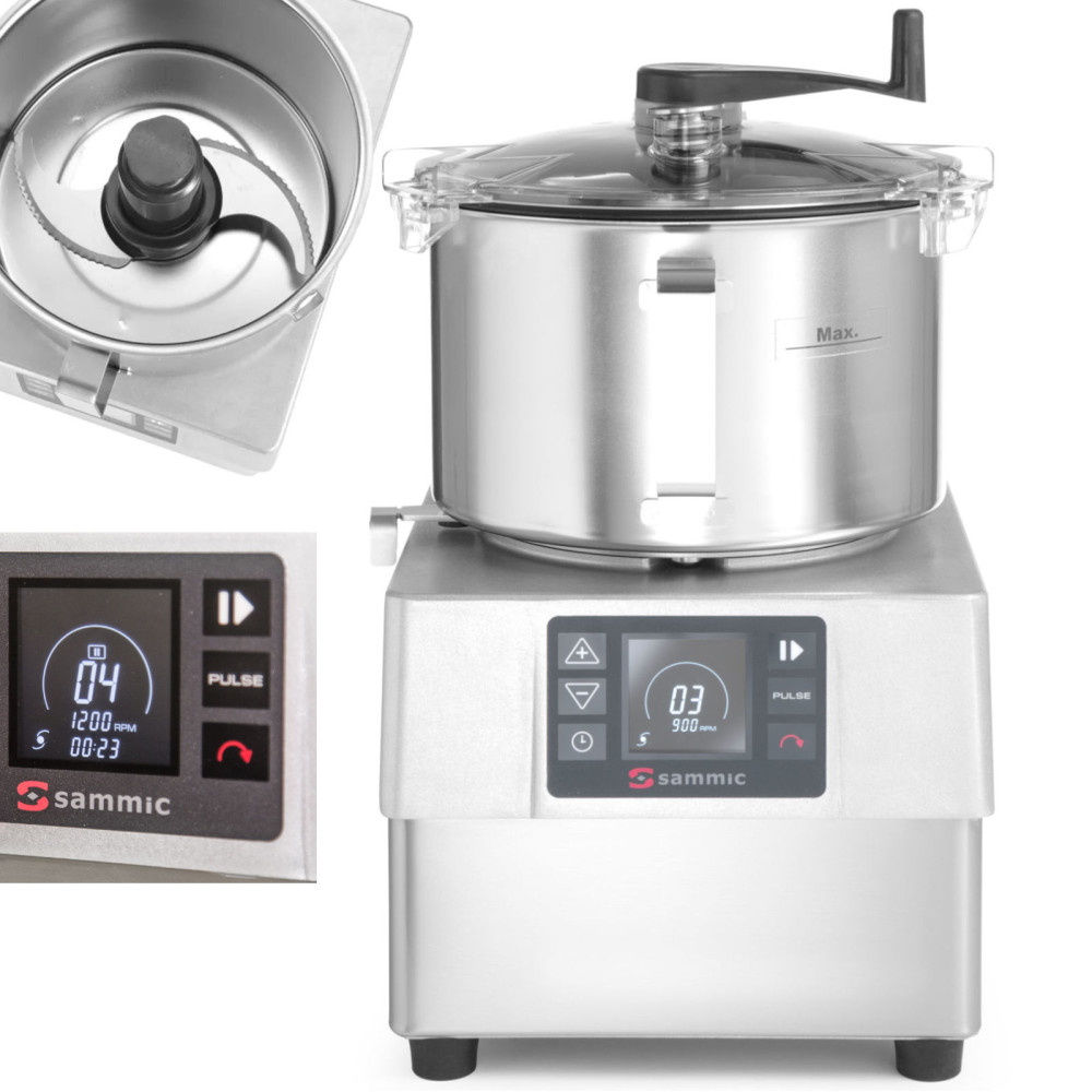 Schneidemulgator KE-5V zum Schleifen von Schleifen 5,5 l 3000 Rp. / min 1500 w - sammic 1050834